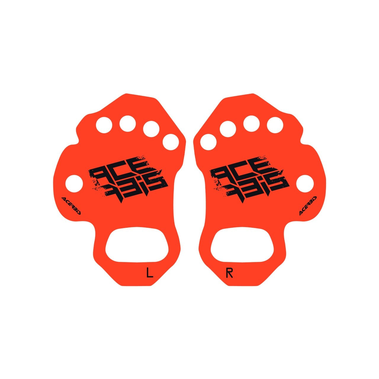 Acerbis Handflächenschutz Palm Saver orange