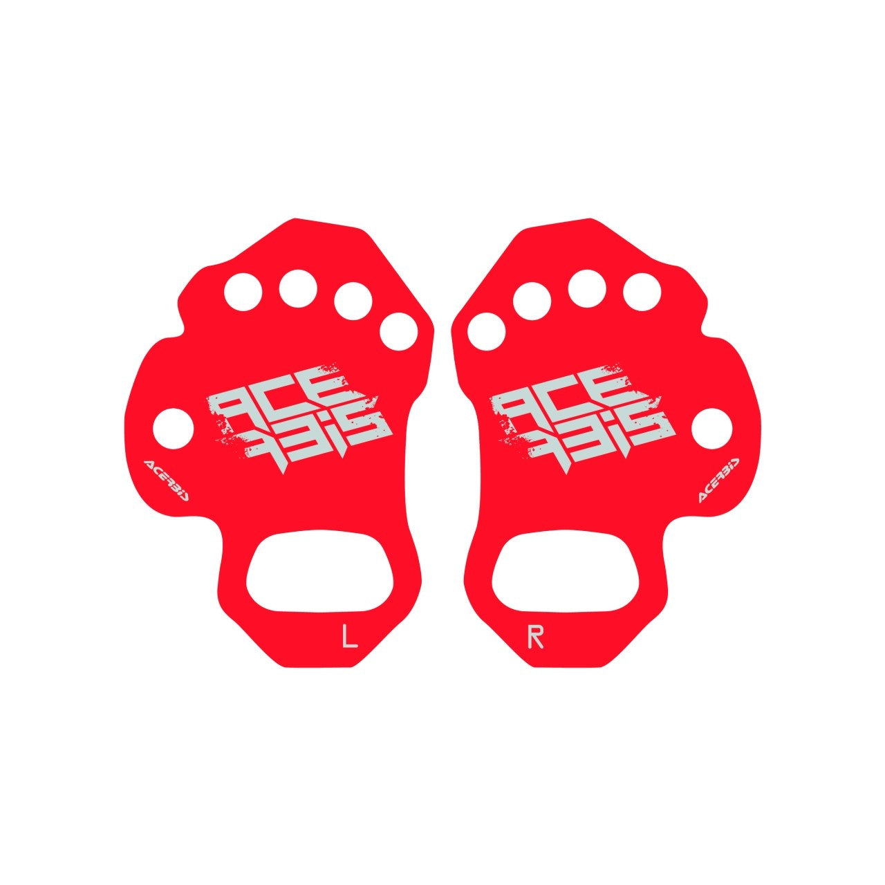 Acerbis Handflächenschutz Palm Saver rot