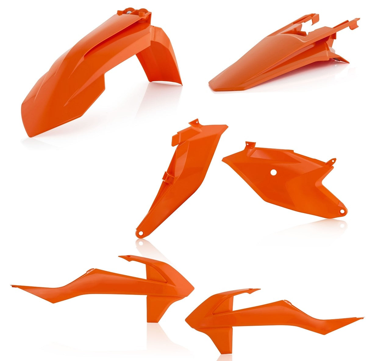 Acerbis Plastik Kit passend für KTM / GasGas orange16 / 4tlg.