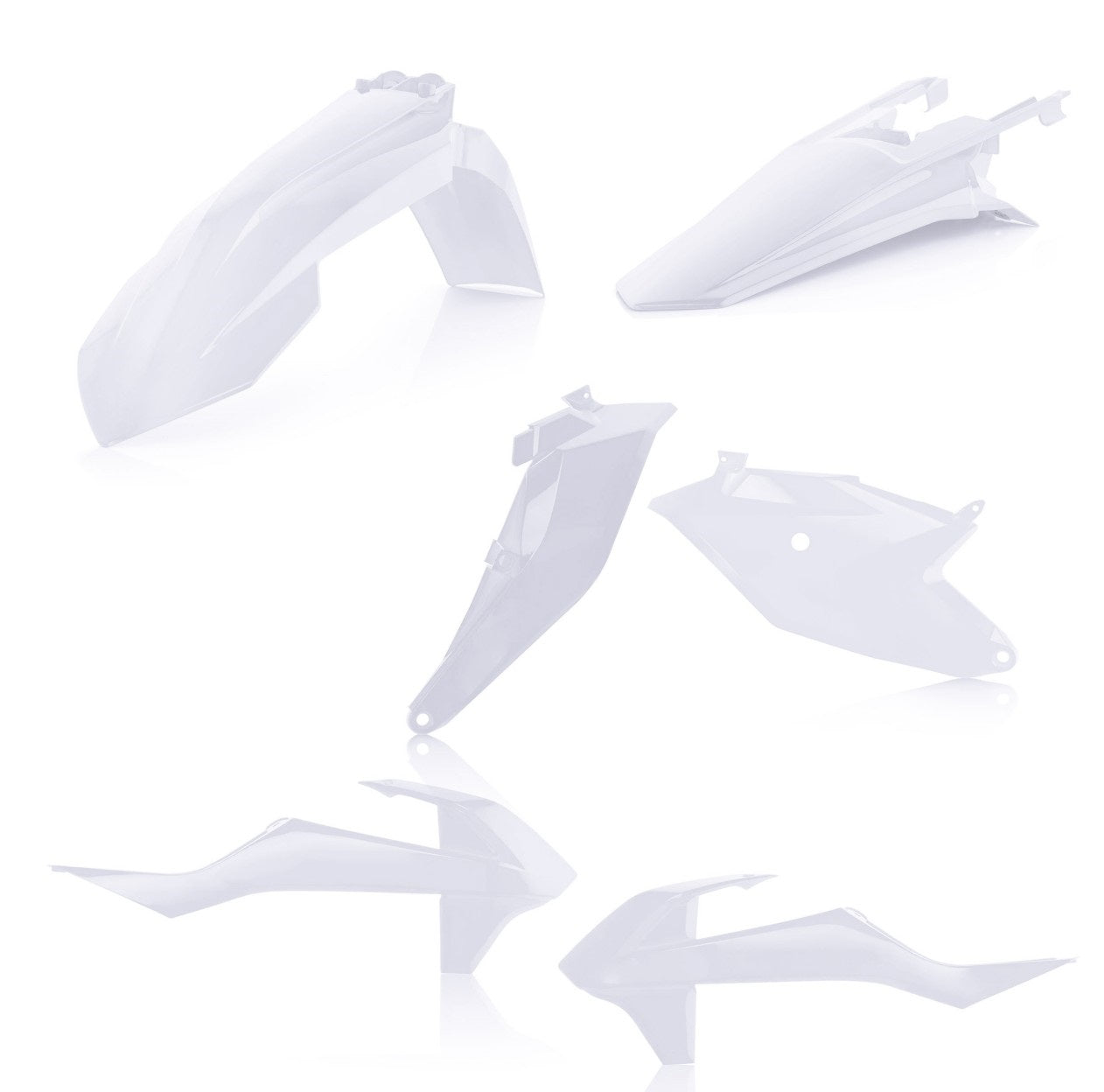 Acerbis Plastik Kit passend für KTM / GasGas weiß2 / 4tlg.