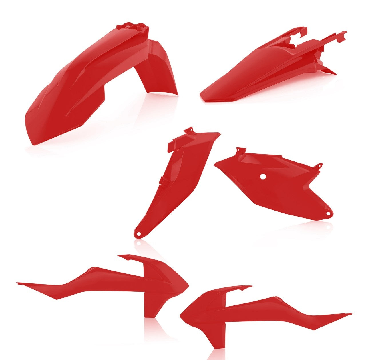 Acerbis Plastik Kit passend für KTM / GasGas rot / 4tlg.