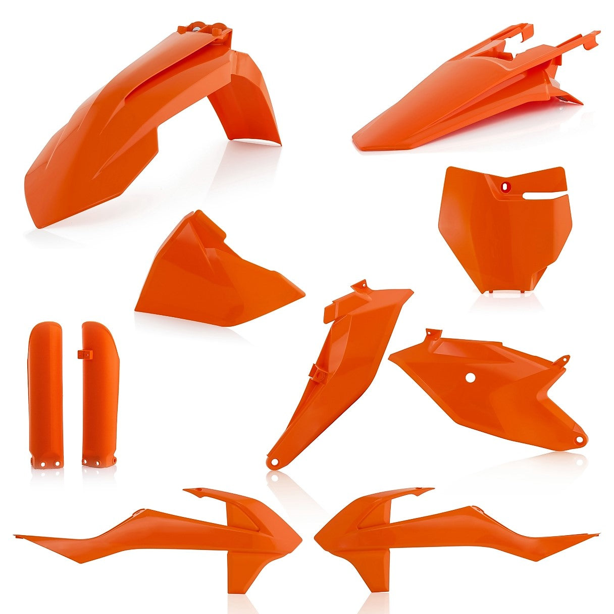 Acerbis Plastik Full Kit passend für KTM / GasGas orange16 / 7tlg.