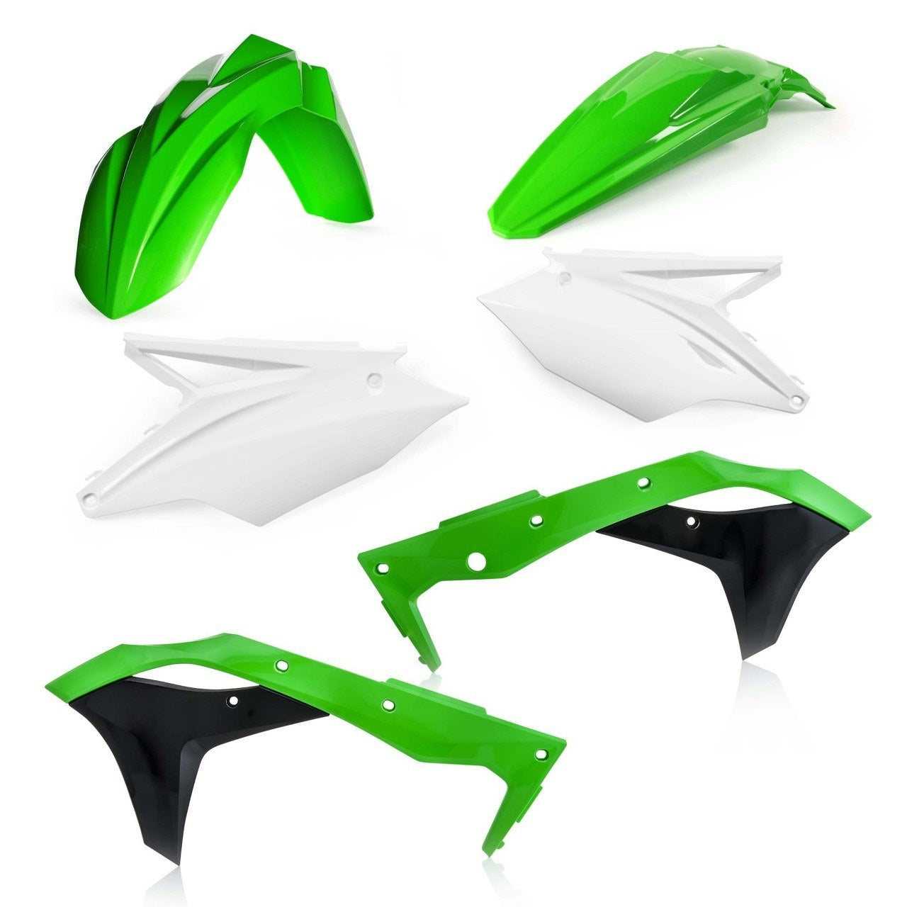 Acerbis Plastik Kit passend für Kawasaki OEM / 4tlg.