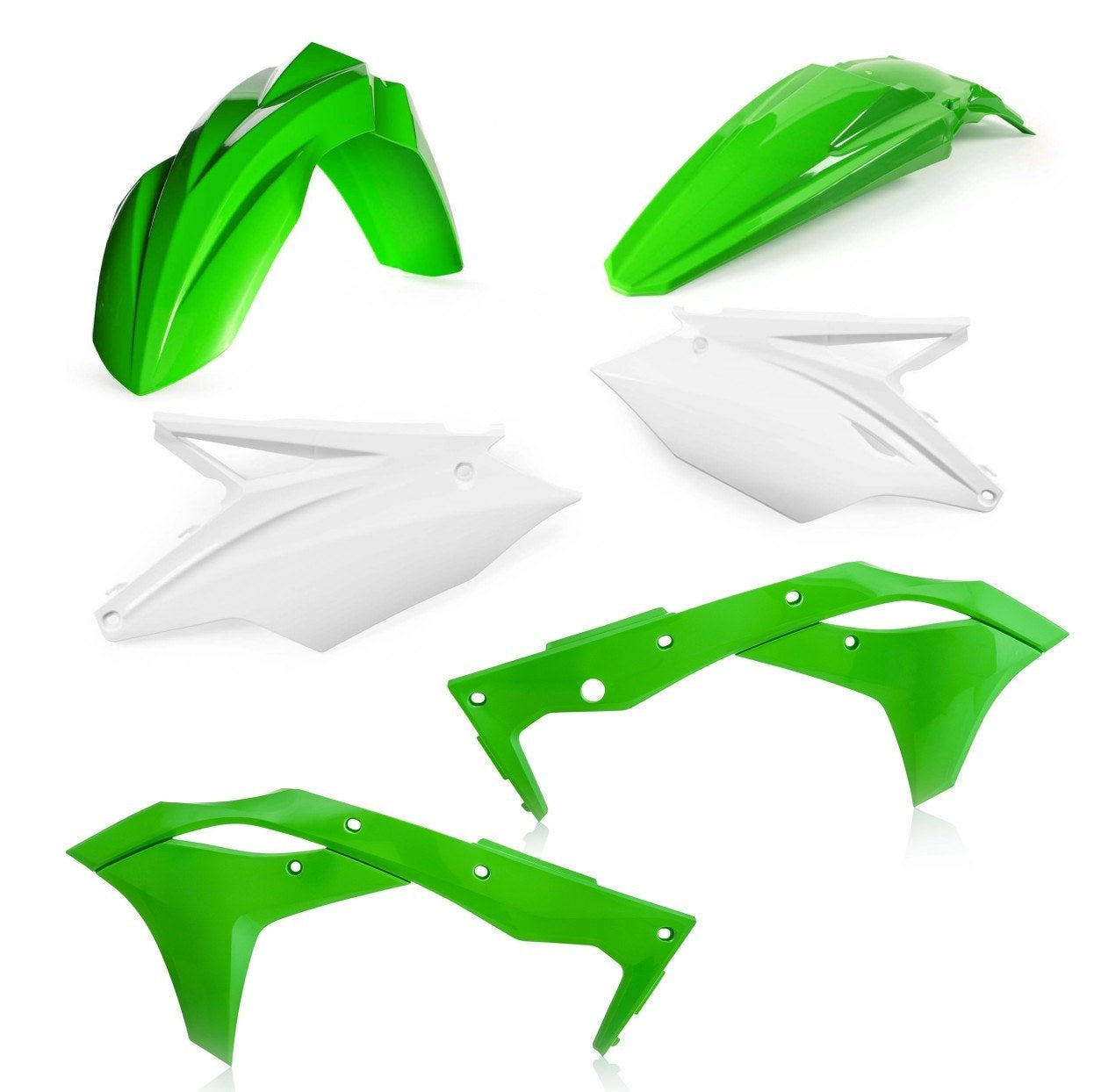 Acerbis Plastik Kit passend für Kawasaki OEM19 / 4tlg.