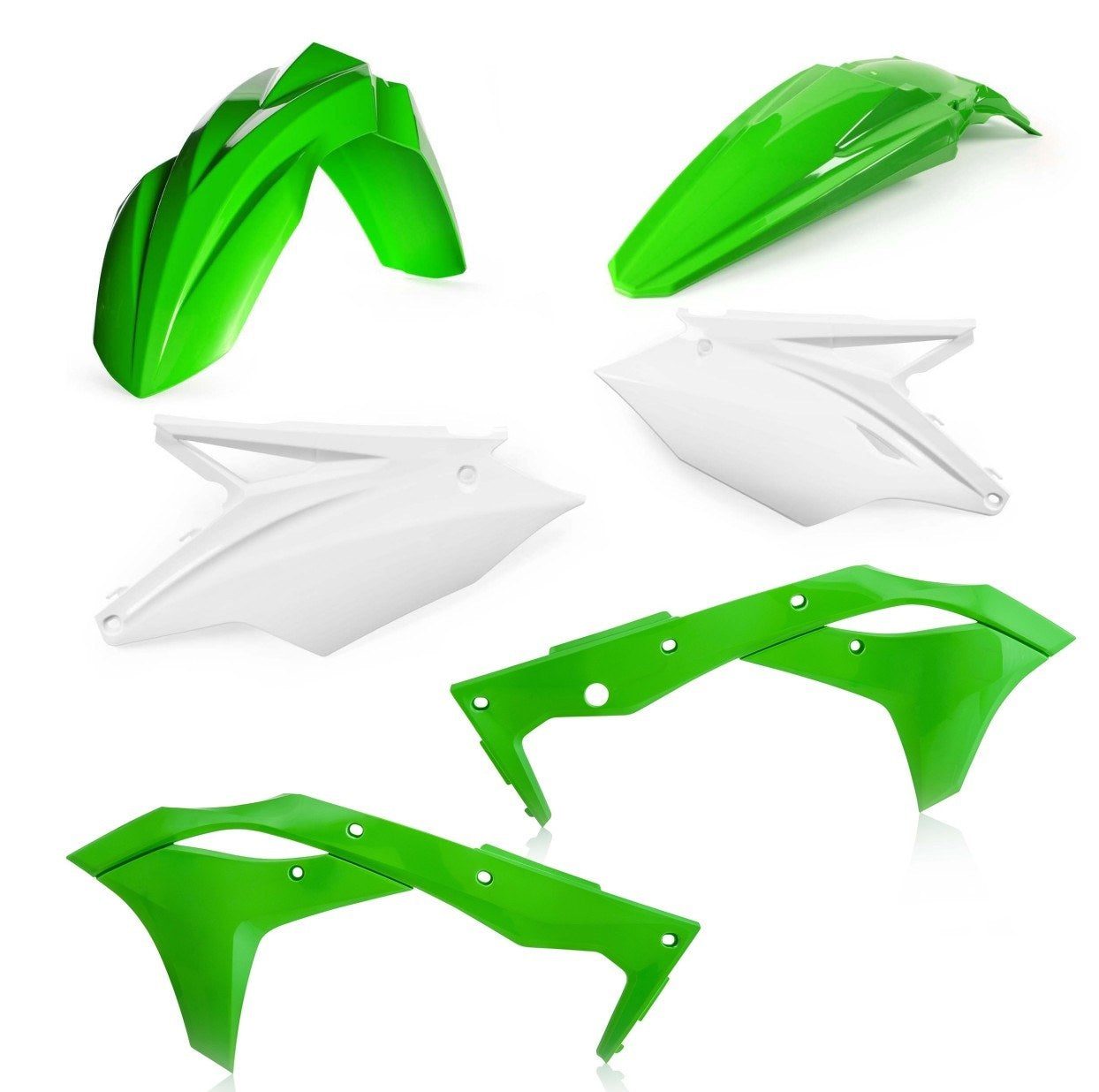 Acerbis Plastik Full Kit passend für Kawasaki OEM19 / 6tlg.