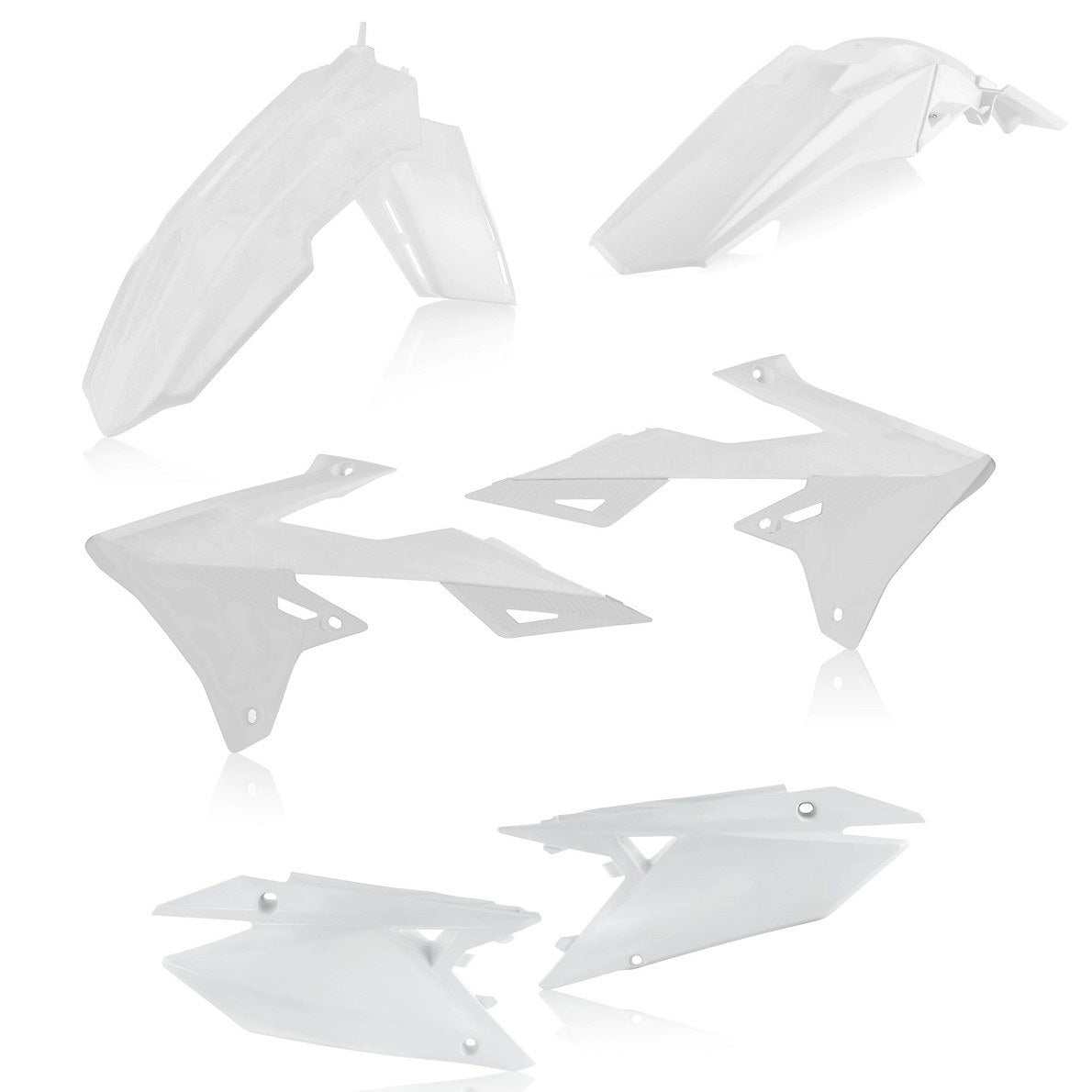 Acerbis Plastik Kit passend für Suzuki weiß / 4tlg.