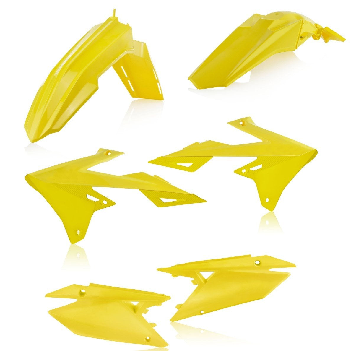 Acerbis Plastik Kit passend für Suzuki gelb / 4tlg.
