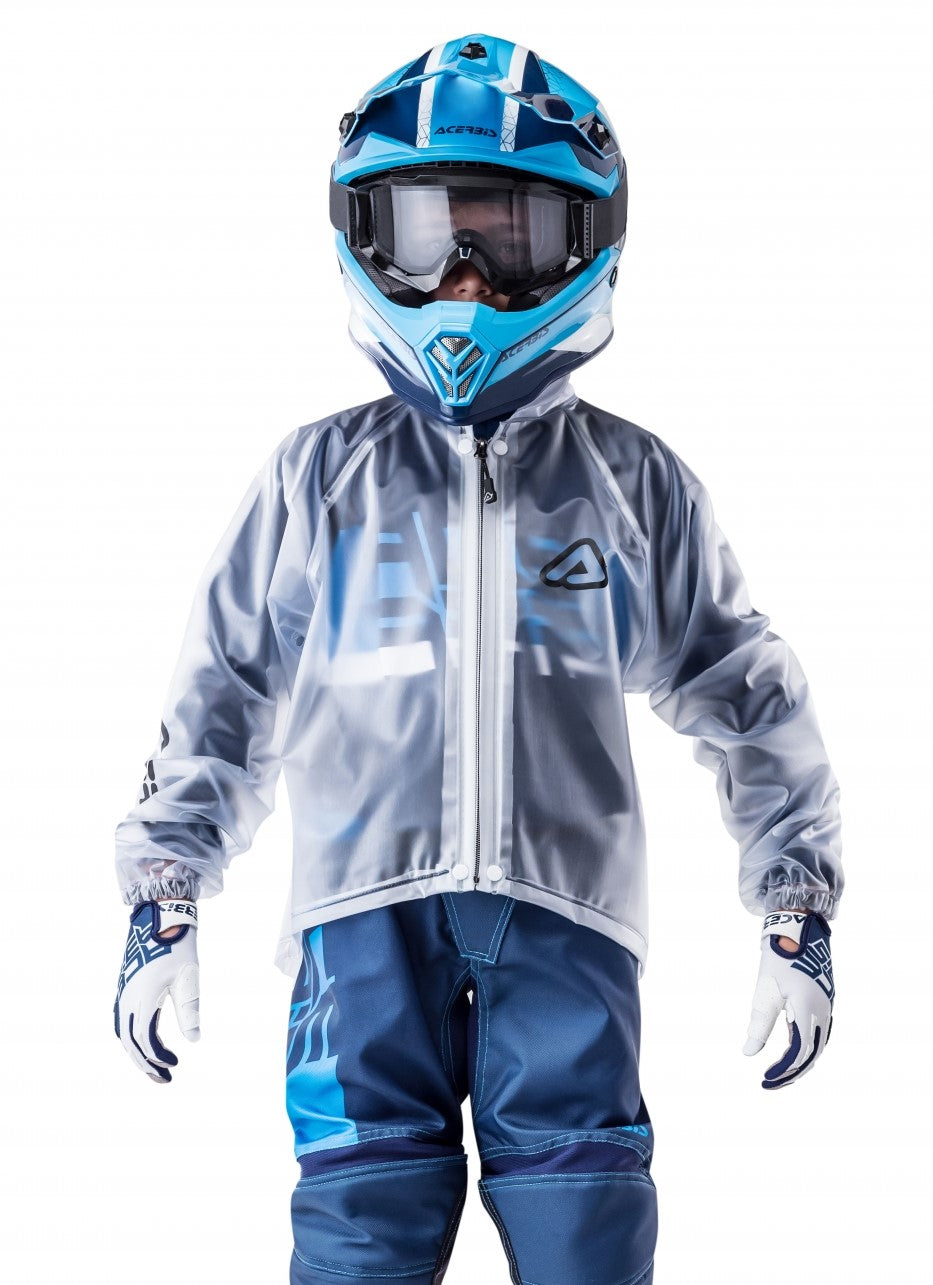 Acerbis Regenjacke Rain Clear 3.0 Kid transparent