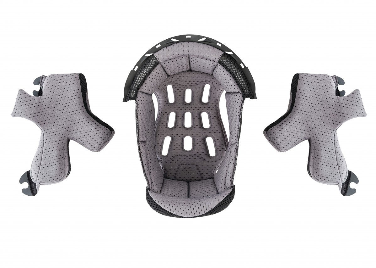 Acerbis Helmfutter Steel Carbon /  VTR X-Track schwarz-grau