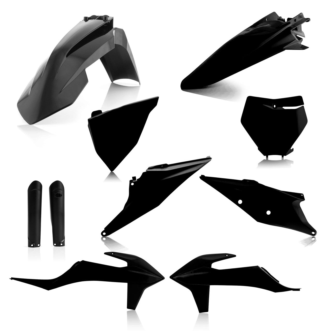 Acerbis Plastik Full Kit passend für KTM schwarz / 7-tlg.