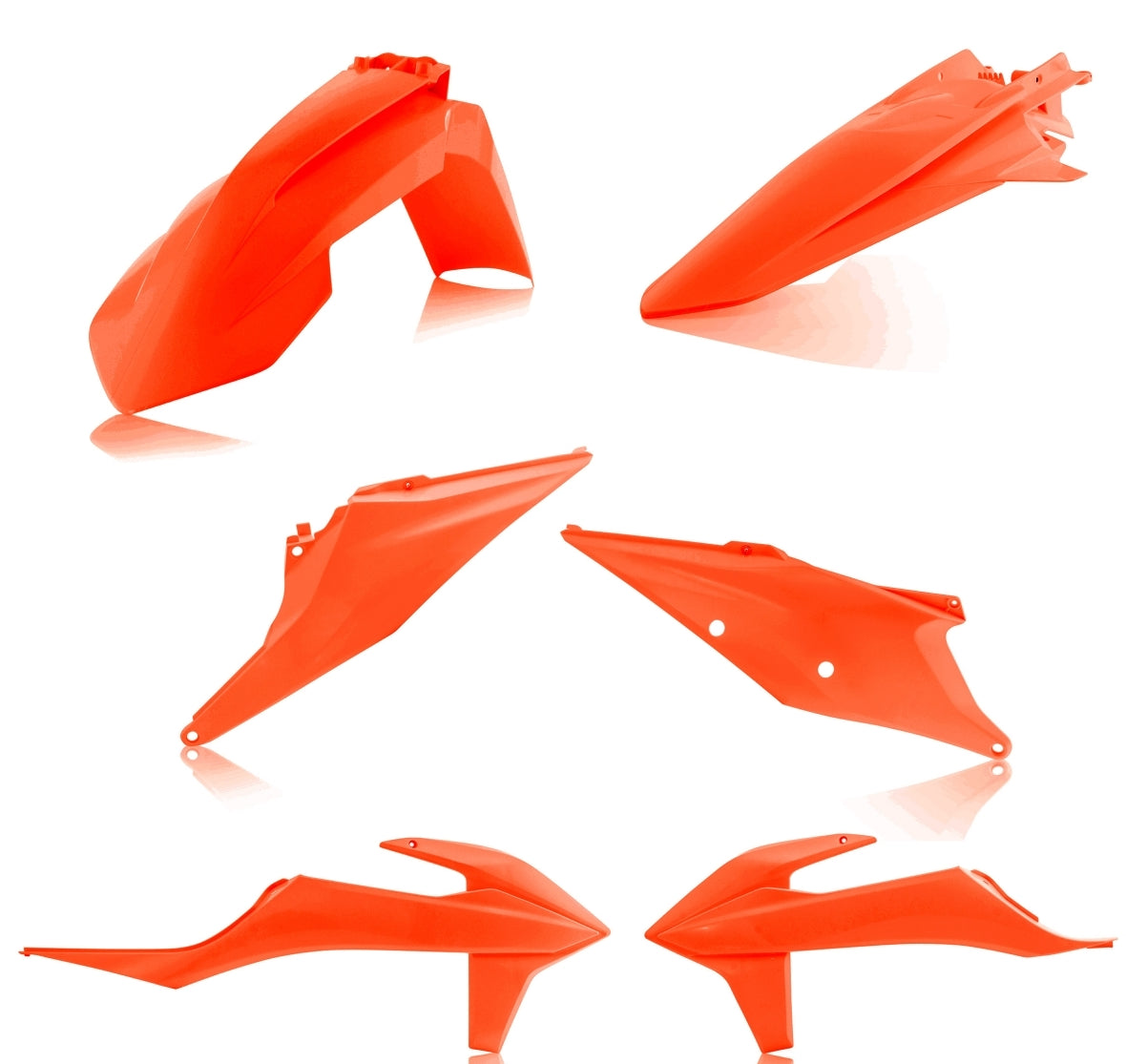 Acerbis Plastik Kit passend für KTM orange16 / 4tlg.