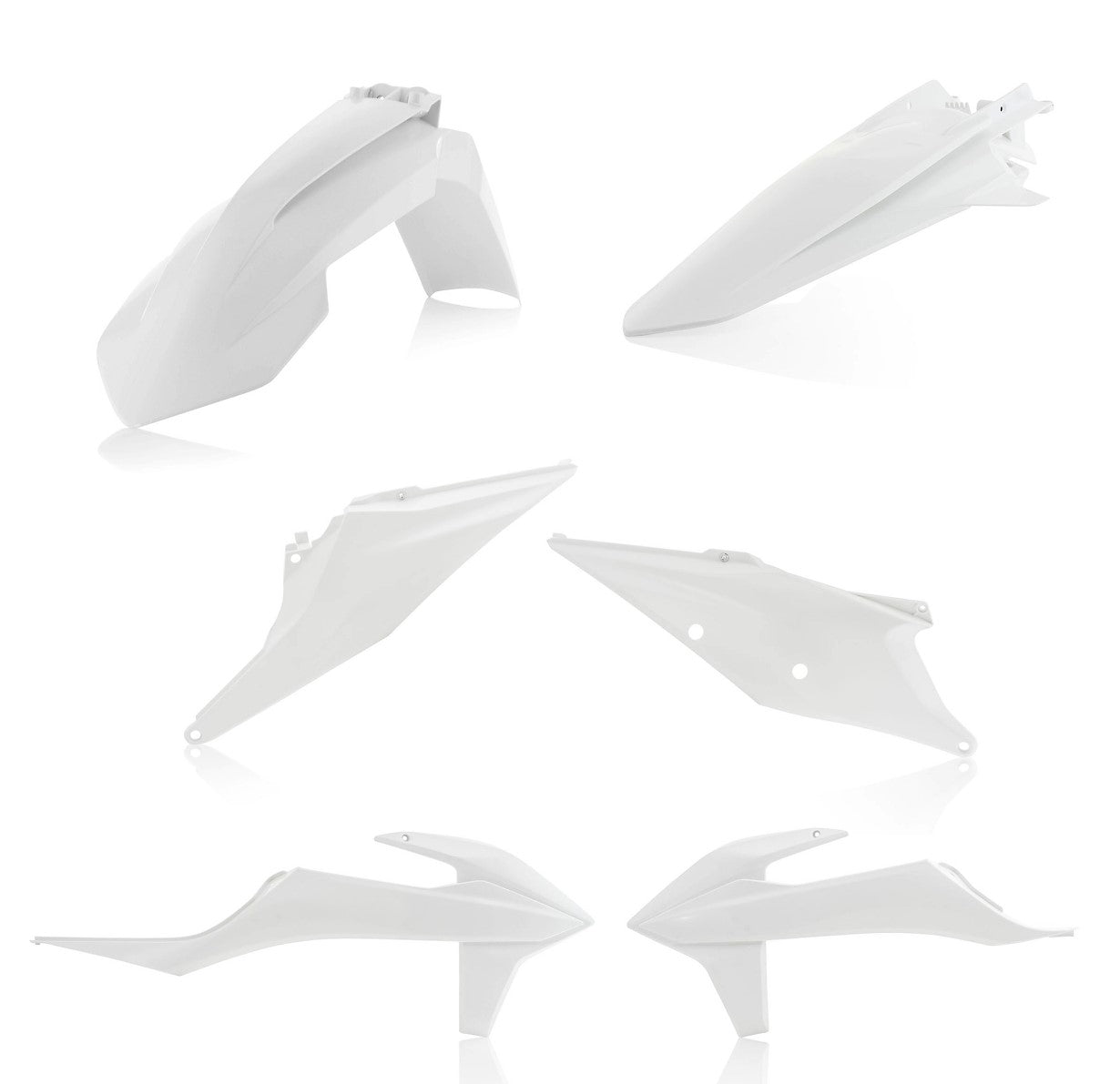 Acerbis Plastik Kit passend für KTM weiß2 / 4tlg.