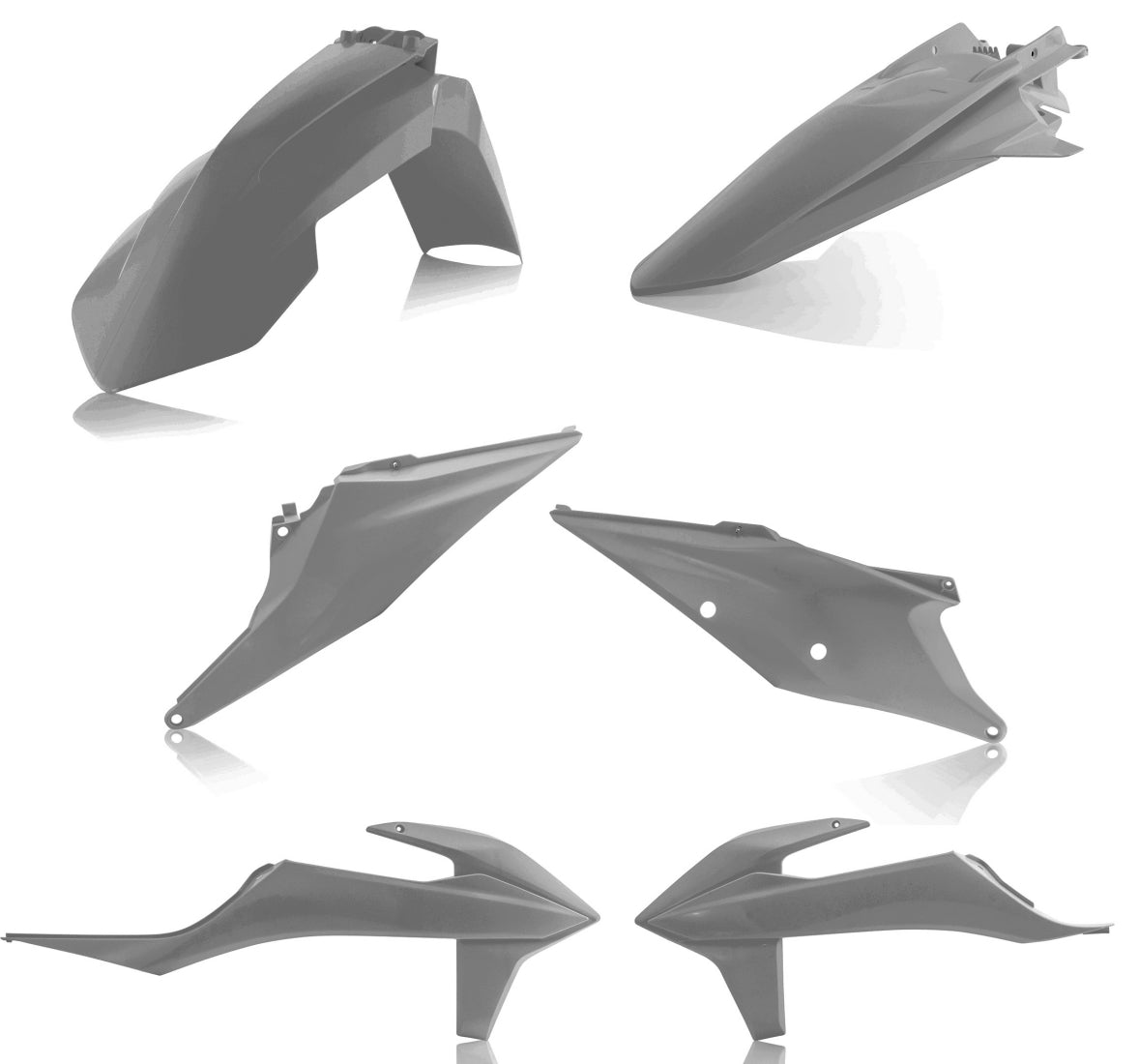 Acerbis Plastik Kit passend für KTM grau / 4tlg.