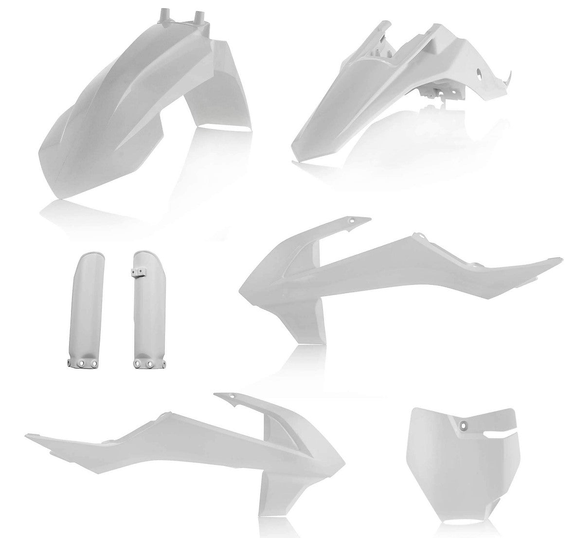 Acerbis Plastik Full Kit passend für KTM / GasGas weiß2 / 5tlg.