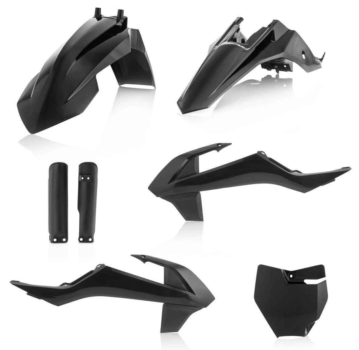 Acerbis Plastik Full Kit passend für KTM / GasGas schwarz / 5tlg.