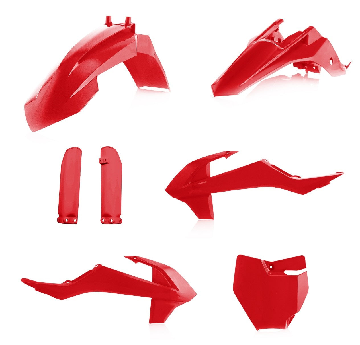 Acerbis Plastik Full Kit passend für KTM / GasGas rot / 5tlg.