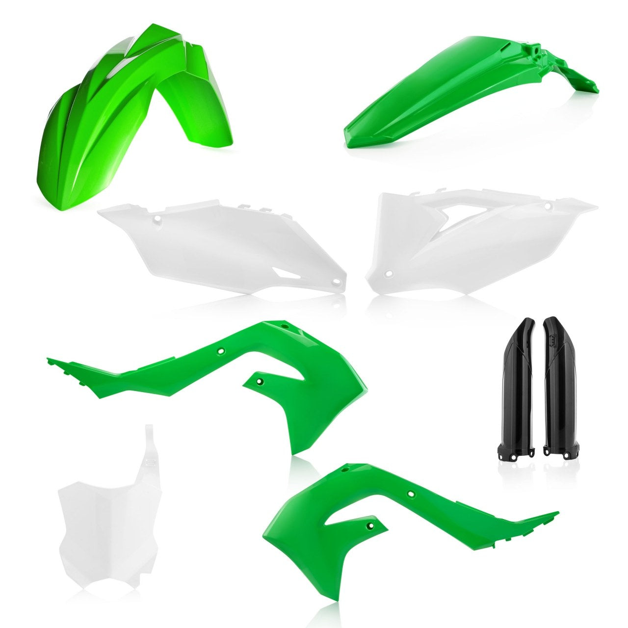 Acerbis Plastik Full Kit passend für Kawasaki OEM / 6tlg.