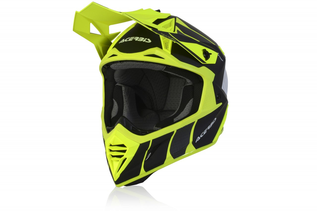 SALE% - Acerbis Helm VTR X-Track schwarz-gelb-fluo