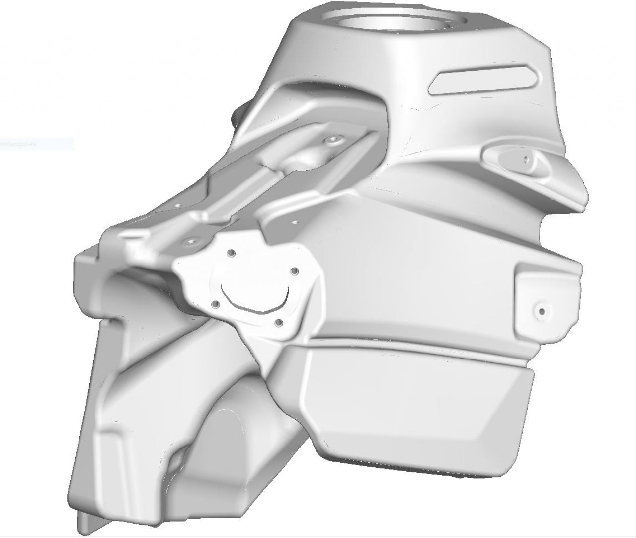 Acerbis Tank passend für KTM 12.0L transparent