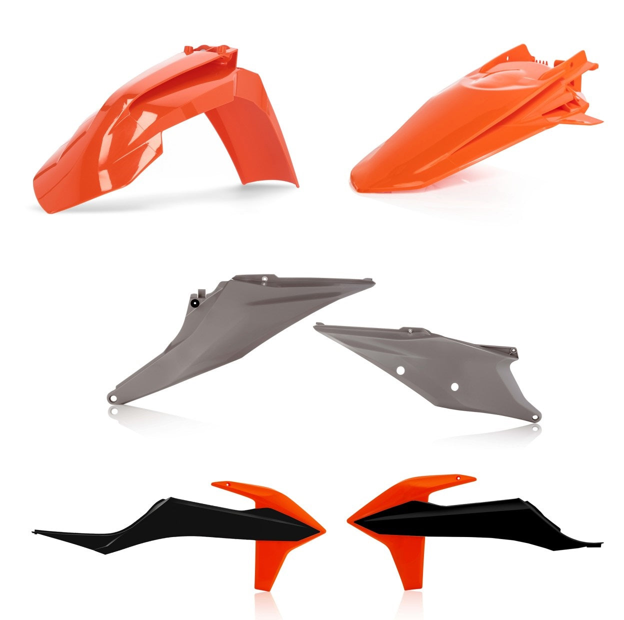 Acerbis Plastik Kit passend für KTM OEM21 / 4tlg.