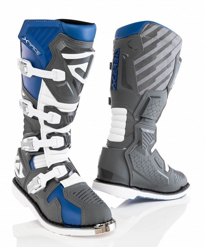 Acerbis Stiefel X-Race blau-grau