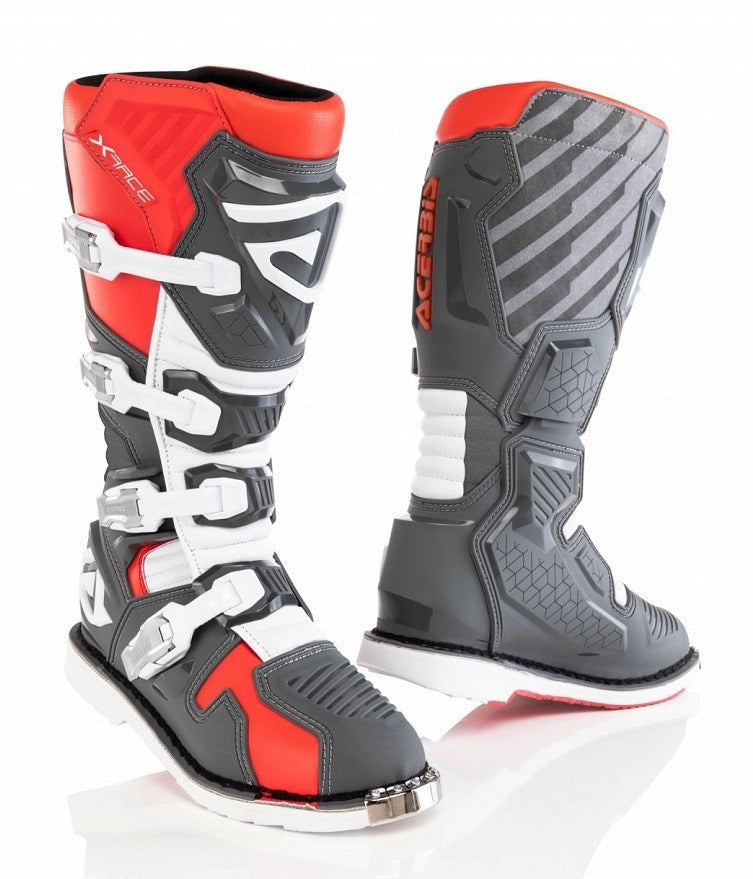 Acerbis Stiefel X-Race rot-grau