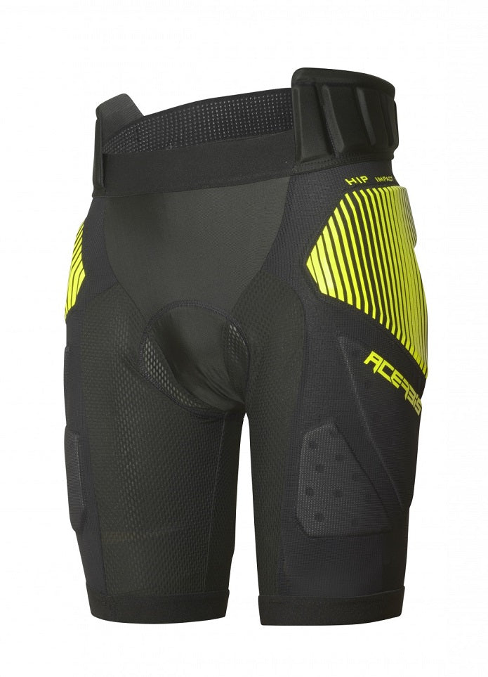 Acerbis Soft Rush protector pants black-yellow