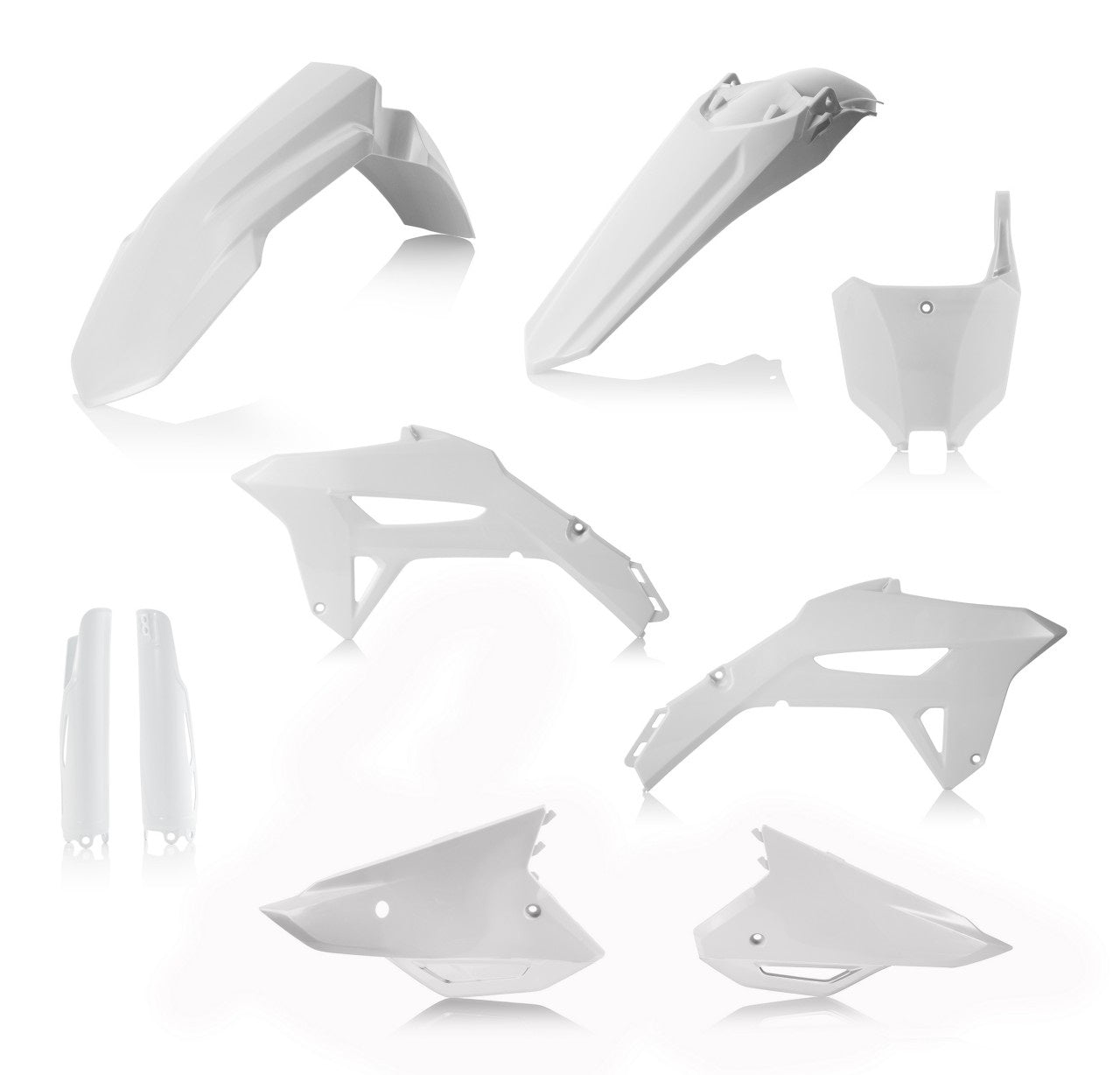Acerbis Plastik Full Kit passend für Honda weiß / 6tlg.