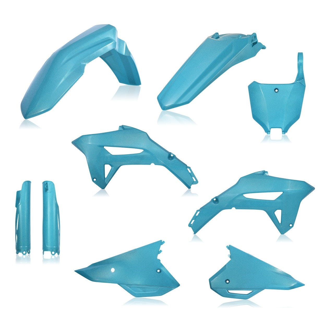 Acerbis Plastik Full Kit passend für Honda grün3 / 6tlg.