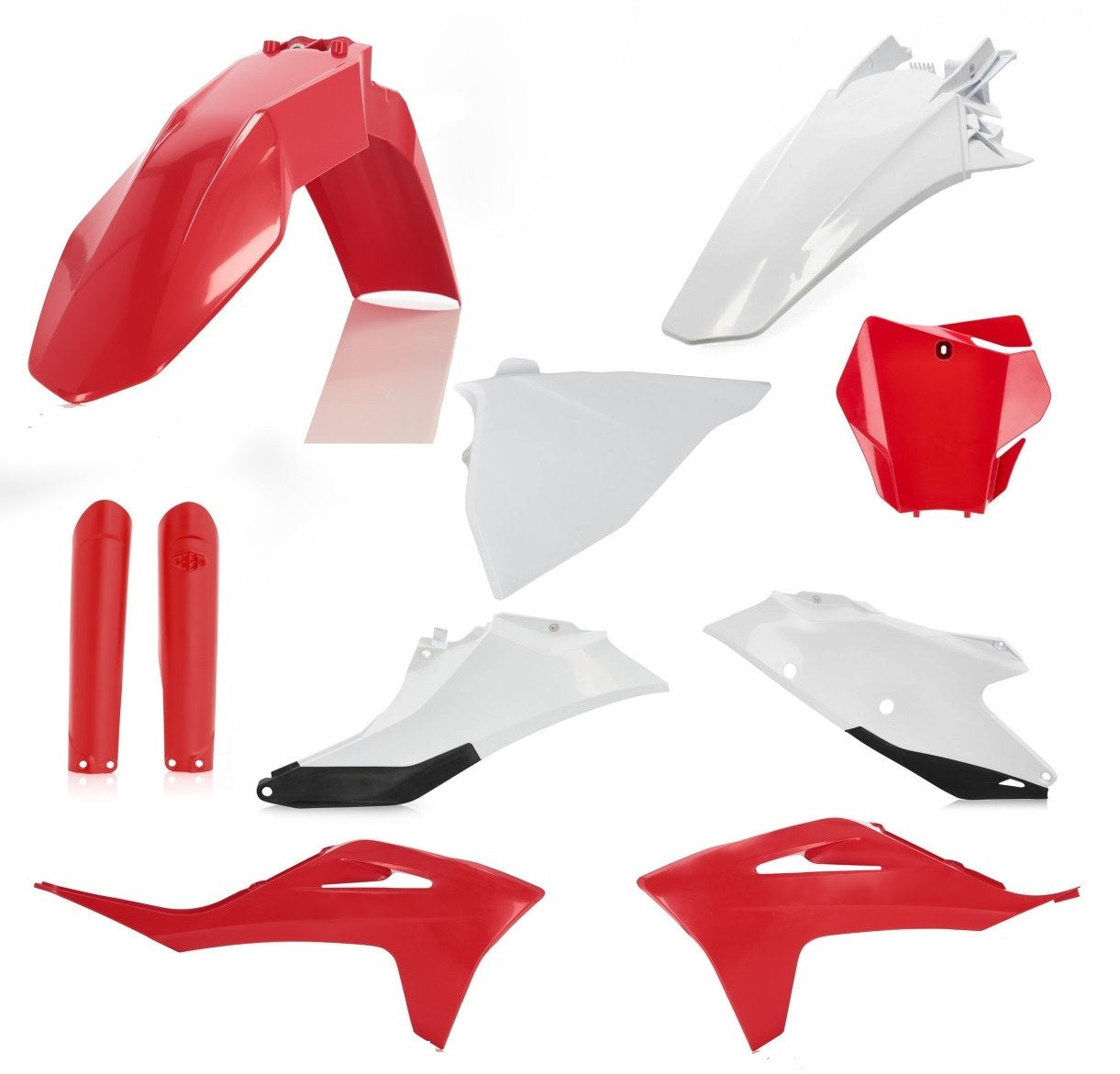 Acerbis Plastik Full Kit passend für GasGas rot-weiß / 7tlg.