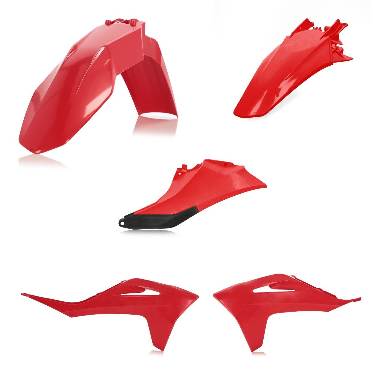Acerbis Plastik Kit passend für GasGas rot / 4tlg.