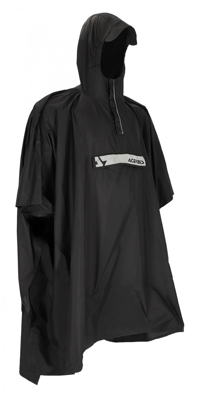Acerbis Regenjacke Poncho schwarz