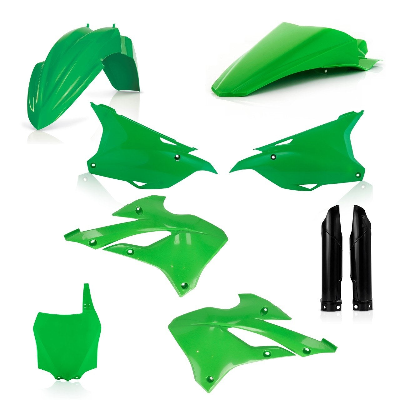 Acerbis Plastik Full Kit passend für Kawasaki OEM / 6tlg.