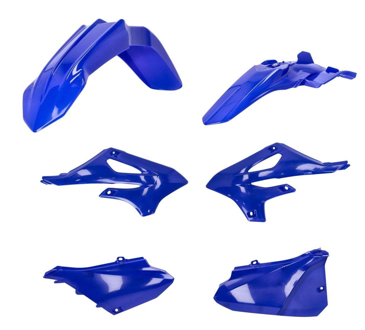 Acerbis Plastik Kit passend für Yamaha blau / 4tlg.