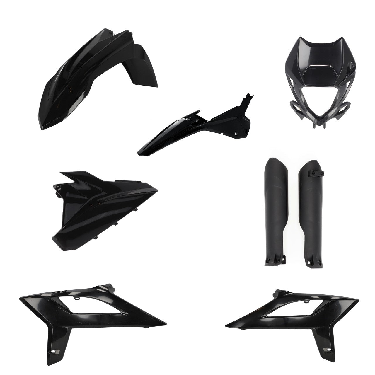 Acerbis Plastik Full Kit passend für Beta schwarz / 6tlg.