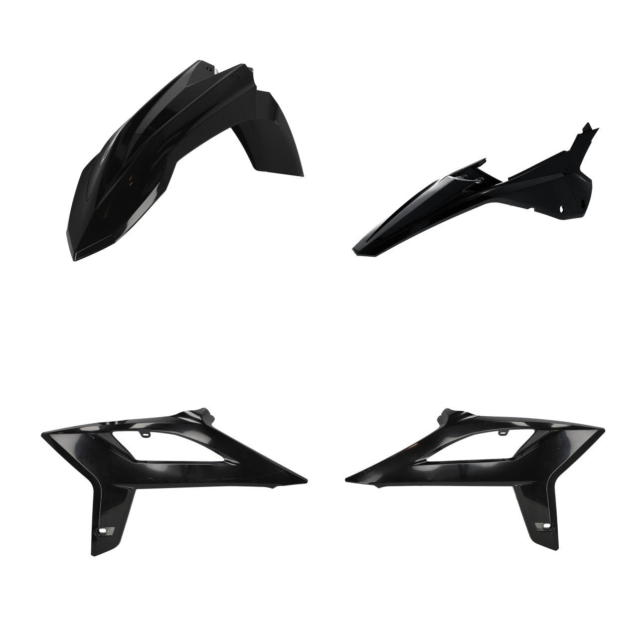 Acerbis Plastik Kit passend für Beta schwarz / 3tlg.