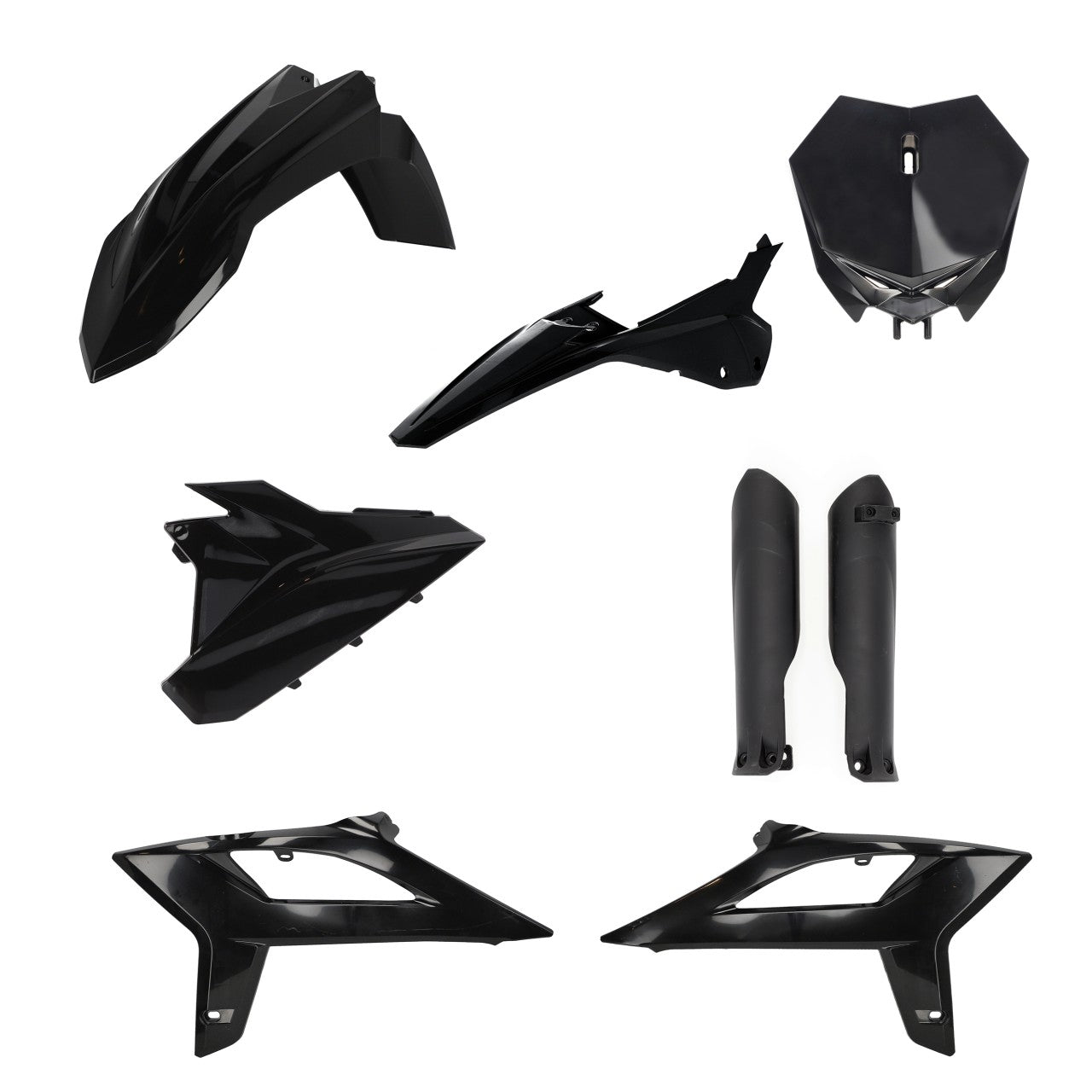 Acerbis Plastik Full Kit passend für Beta schwarz / 6tlg.