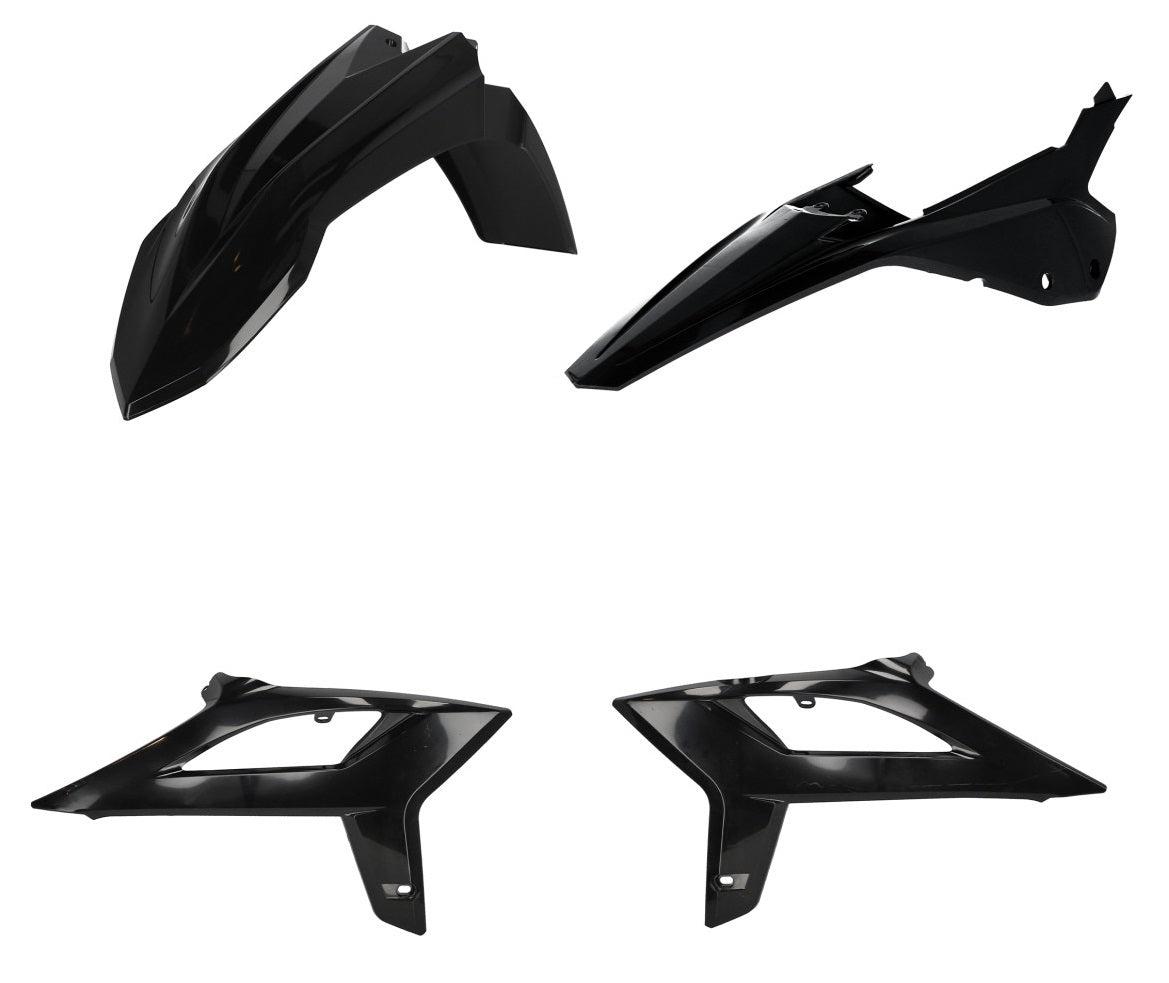 Acerbis Plastik Kit passend für Beta schwarz / 3tlg.