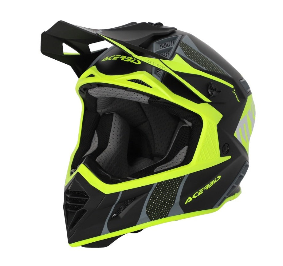 Acerbis Helm X-Track 2206 schwarz-gelb-fluo
