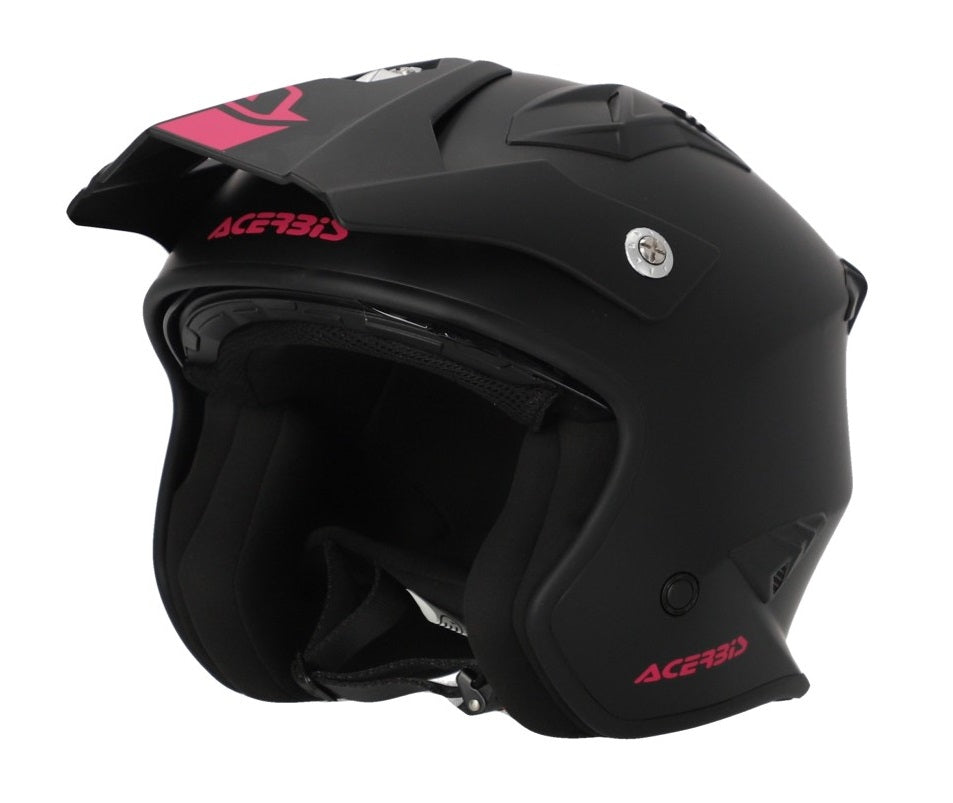 Acerbis Helm Jet Aria 2206 schwarz-pink