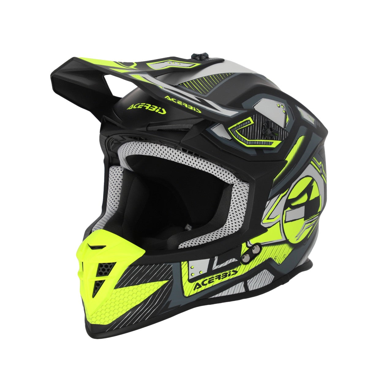 Acerbis Helm Linear 2206 gelb-schwarz-fluo