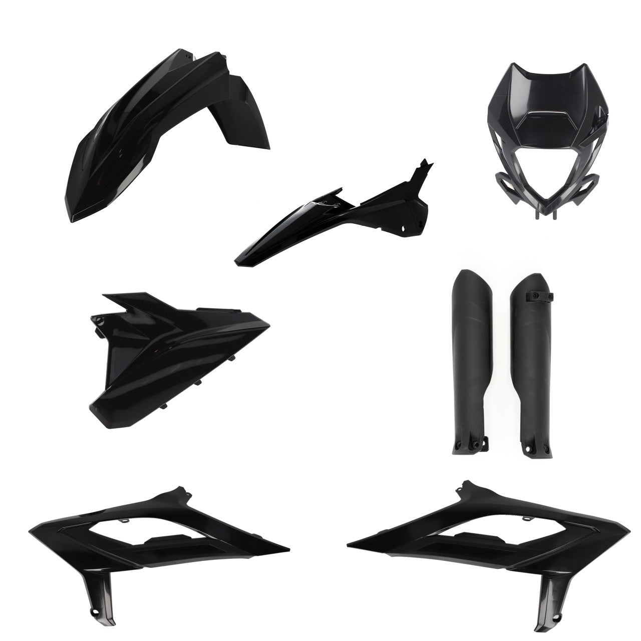Acerbis Plastik Full Kit passend für Beta schwarz / 6tlg.