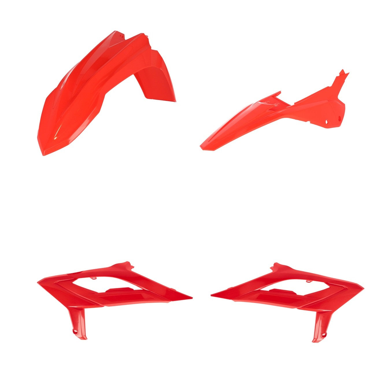 Acerbis Plastik Kit passend für Beta rot / 3tlg.