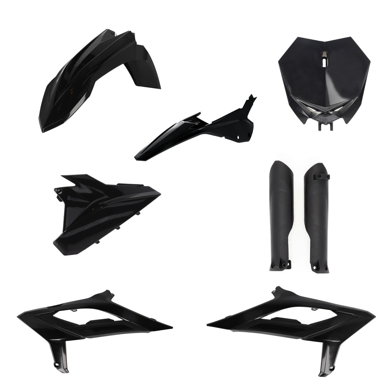 Acerbis Plastik Full Kit passend für Beta schwarz / 6tlg.