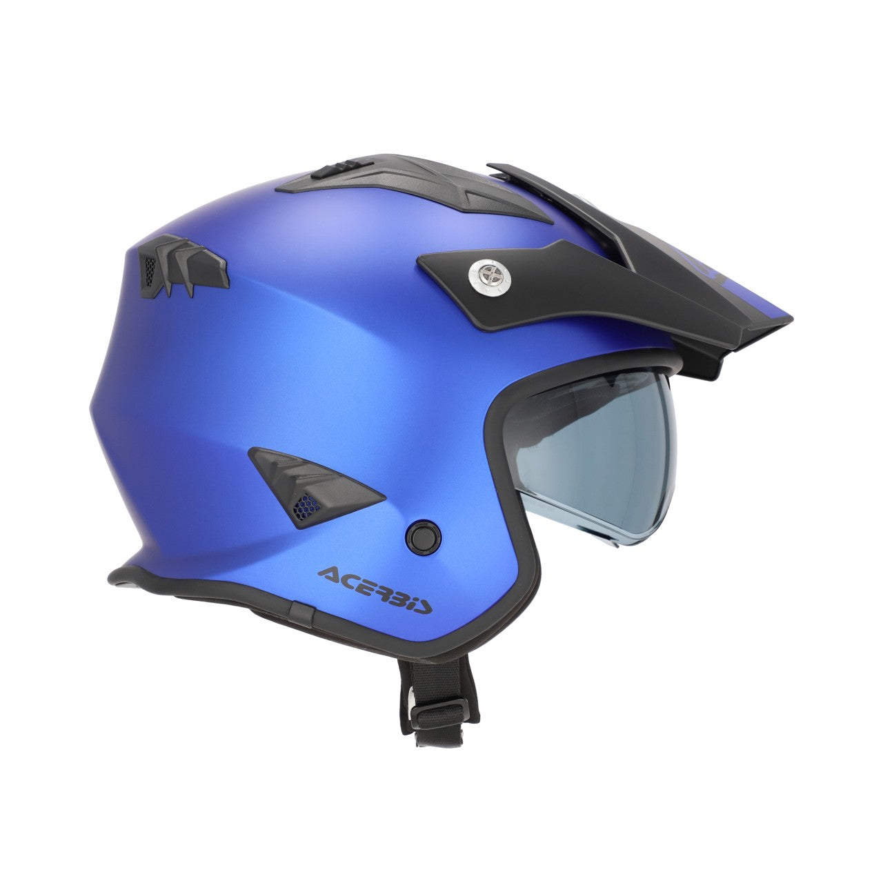 Acerbis Helm Jet Aria Matallic blau matt