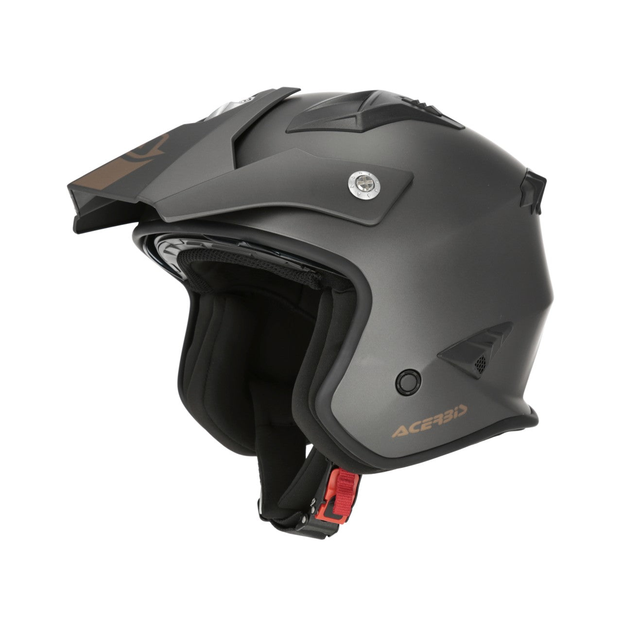 Acerbis Helm Jet Aria Matallic grau matt