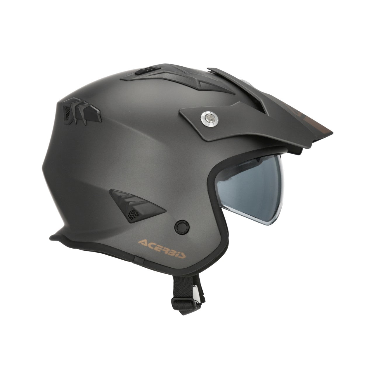 Acerbis Helm Jet Aria Matallic grau matt