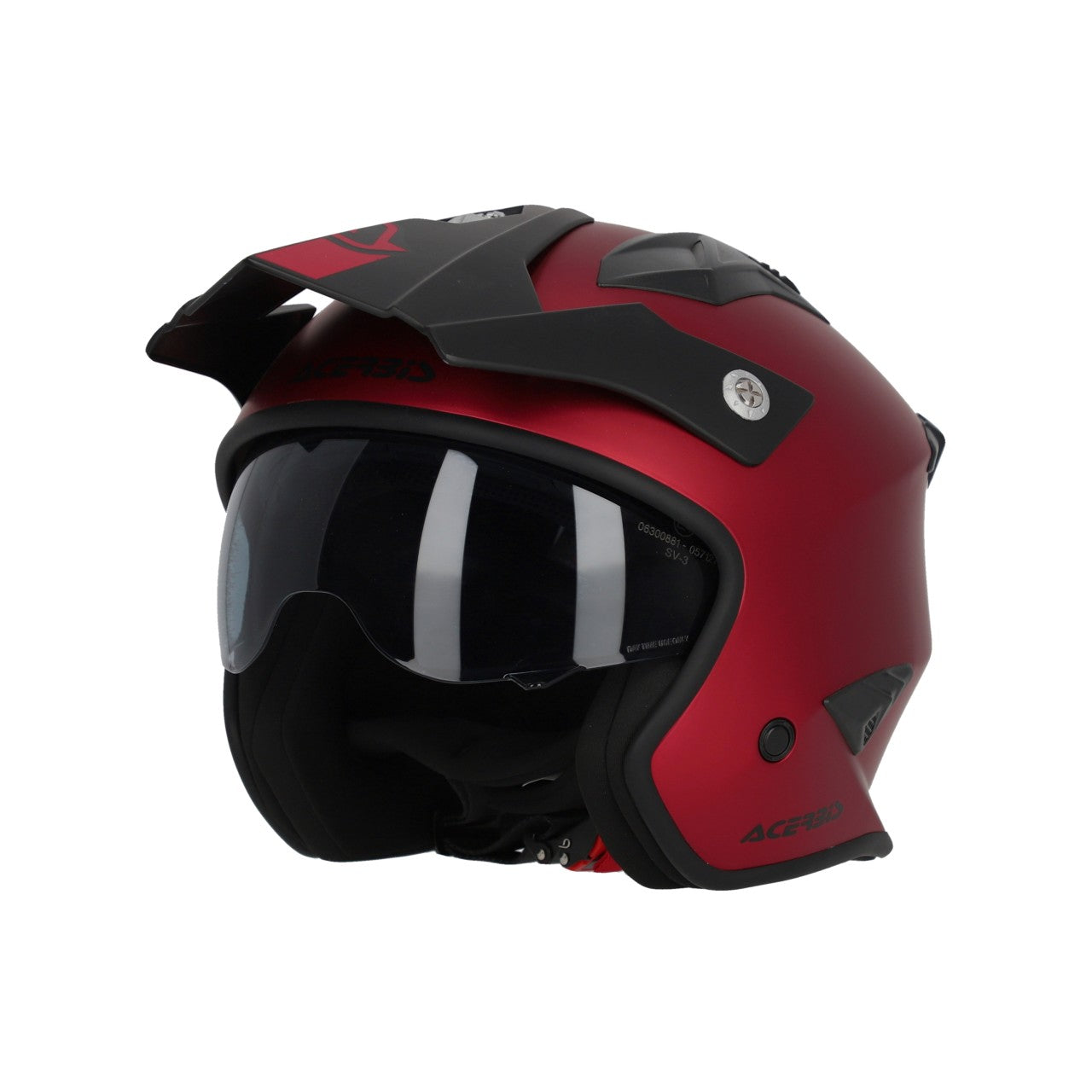Acerbis Helm Jet Aria Matallic rot