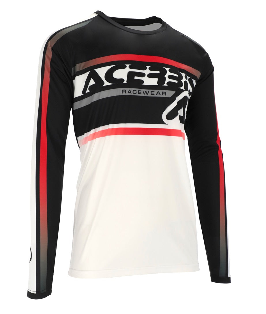 Acerbis Jersey Linear Lugo weiß-schwarz