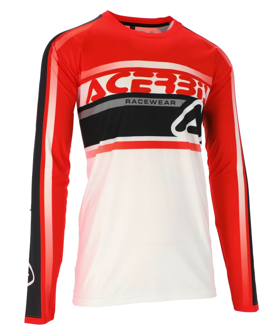 Acerbis Jersey Linear Lugo weiß-rot